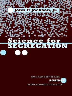 cover image of Science for Segregation